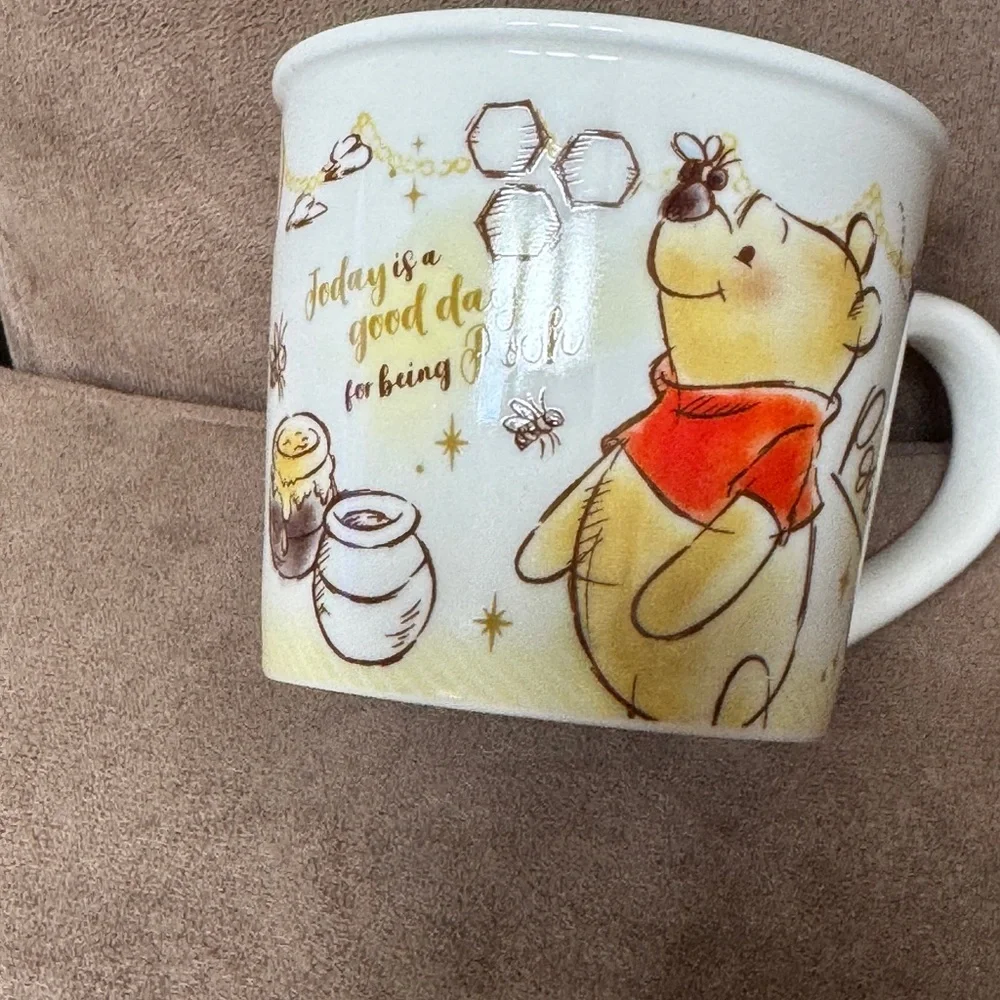 🍯 Winnie the Pooh Honey Mug & Spoon Set | Disney Coffee Cup